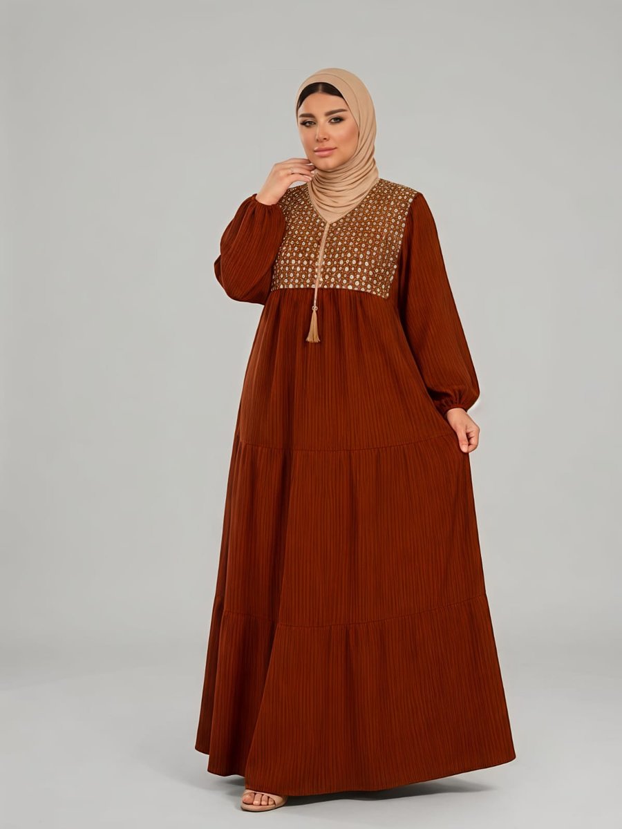 لون: طوبي - مقاس: 1